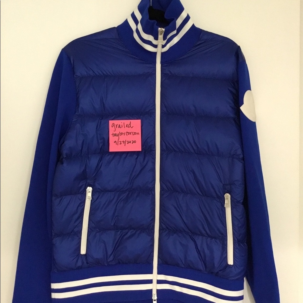 Moncler Men’s Maglia Tricot Bomber Jacket